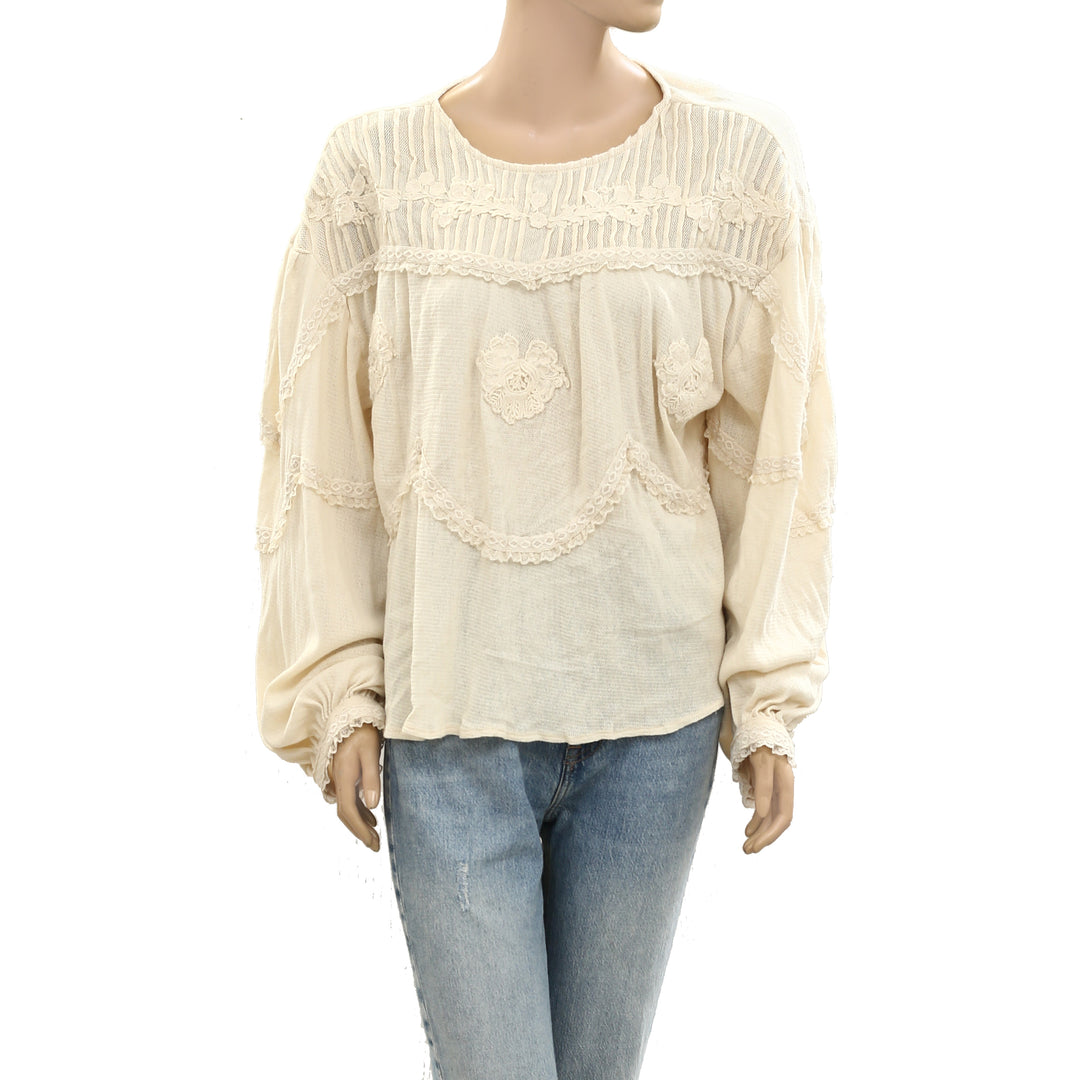 Free People Maisey Knit Top