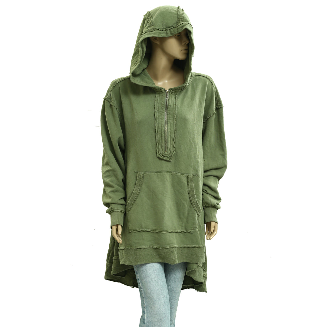 Free People North Sweatshirt Hoodie Tunic Top