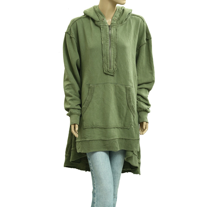 Free People North Sweatshirt Hoodie Tunic Top