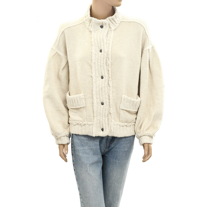 Free People We The Free Cute In This Cardi Jacket Top