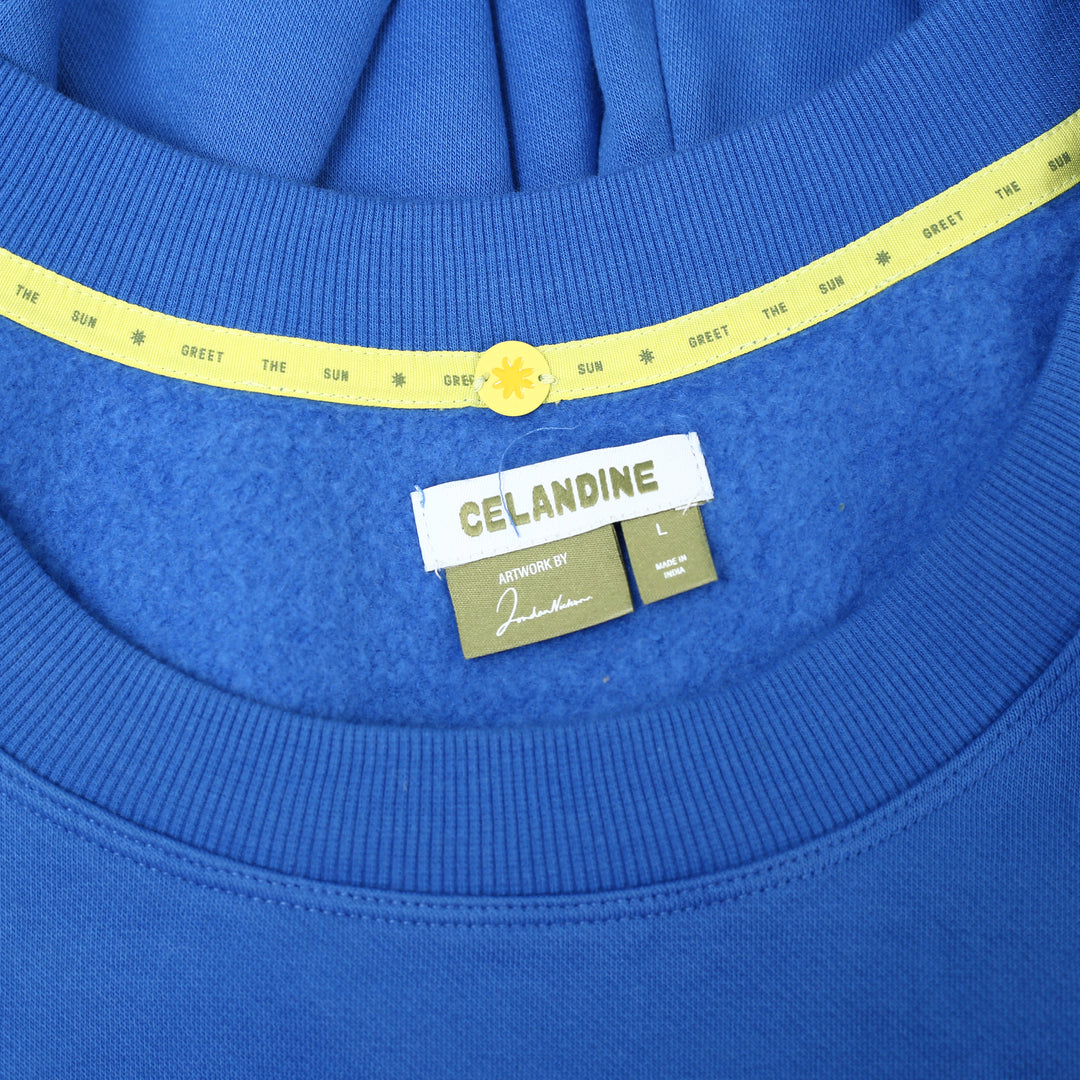 By Anthropologie Celandine Jordan Nickson Graphic Crew-Neck Sweatshirt