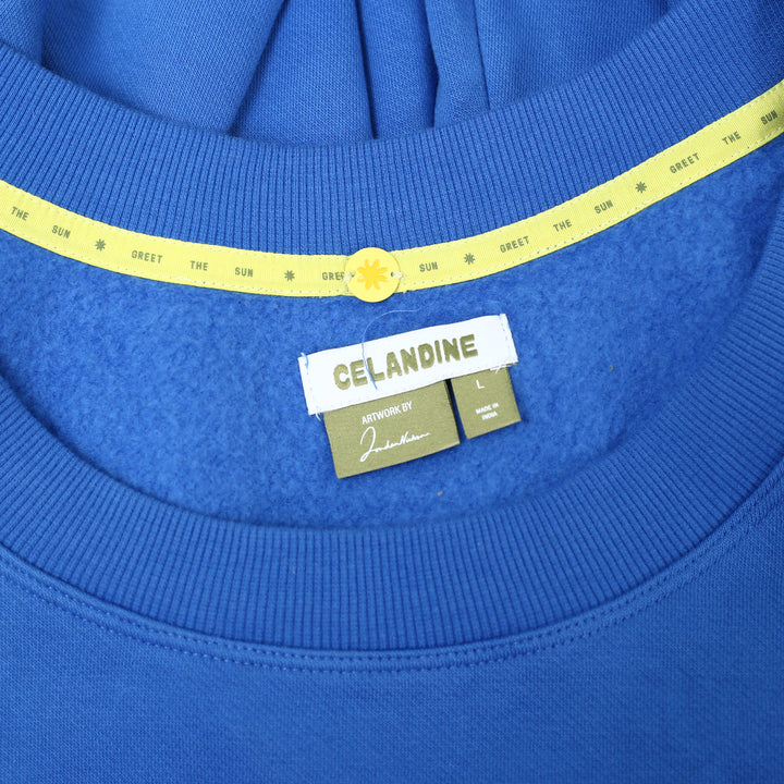 By Anthropologie Celandine Jordan Nickson Graphic Crew-Neck Sweatshirt