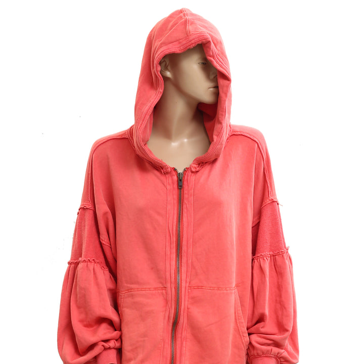 Free People Oversized Ribbed Sweatshirt Top