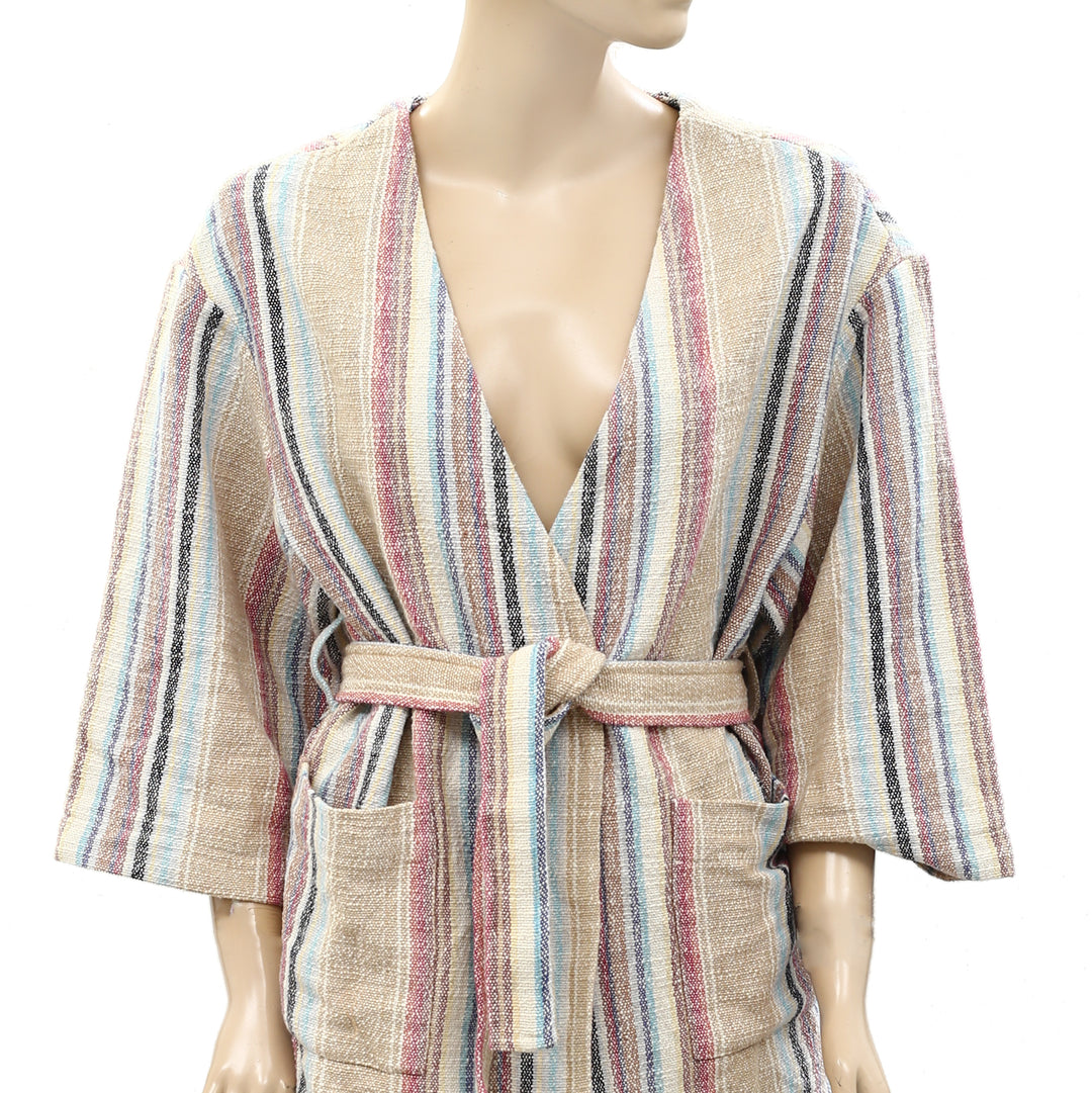 Faherty Mykonos Jacket Surfrider Striped Top