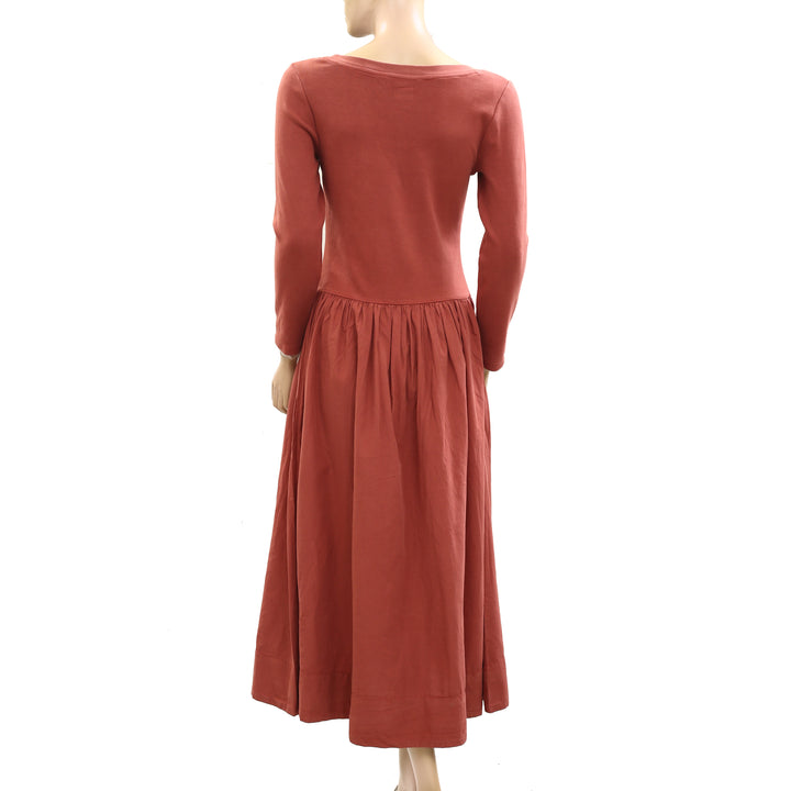 Free People Free-est Fp Beach Aelia Drop-Waist Midi Dress