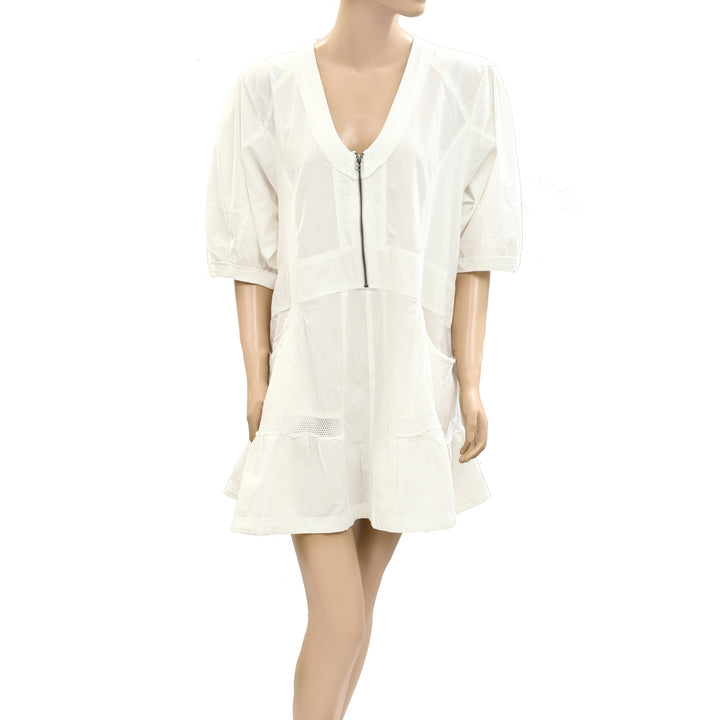 Daily Practice by Anthropologie Relaxed Tiered Mini Dress