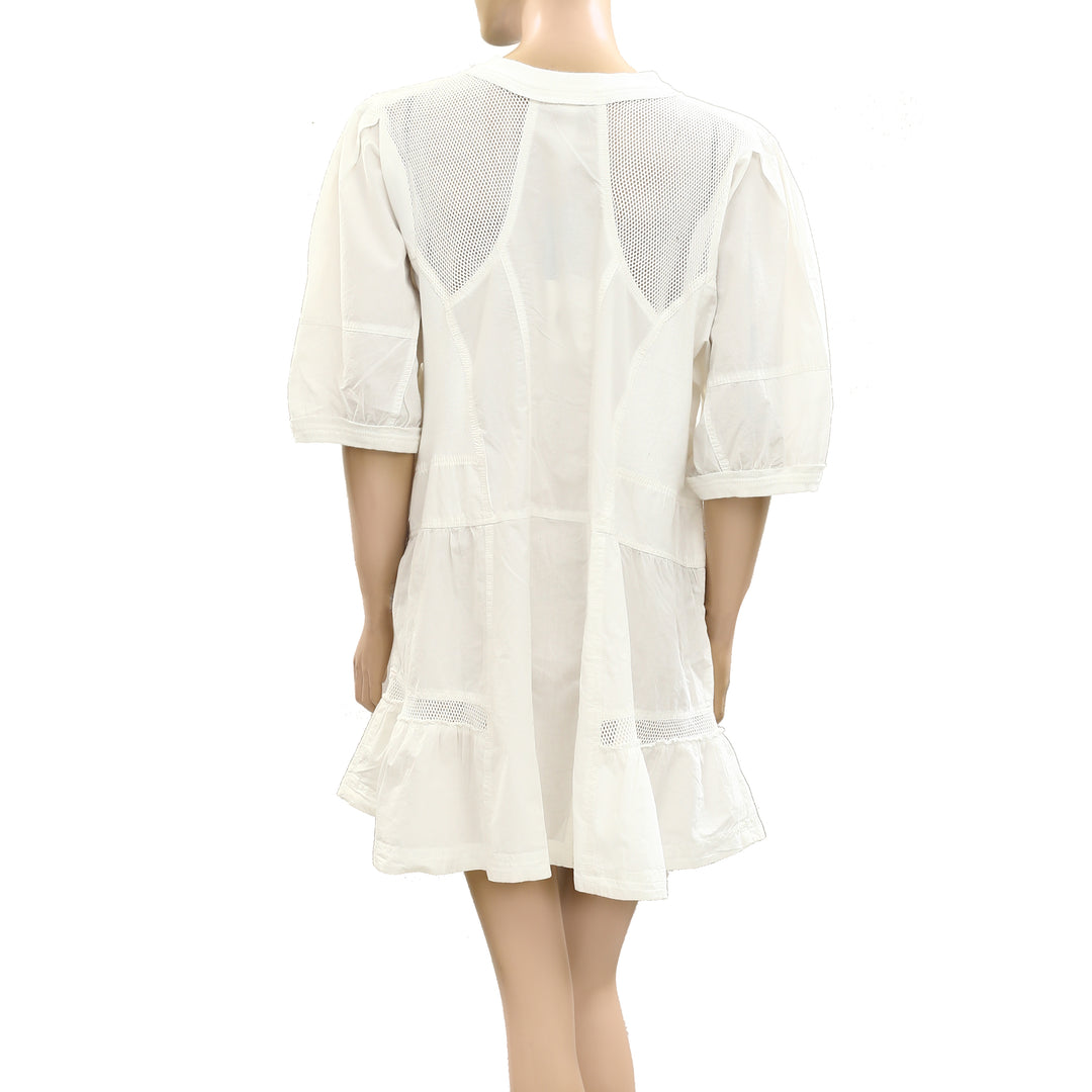 Daily Practice by Anthropologie Relaxed Tiered Mini Dress