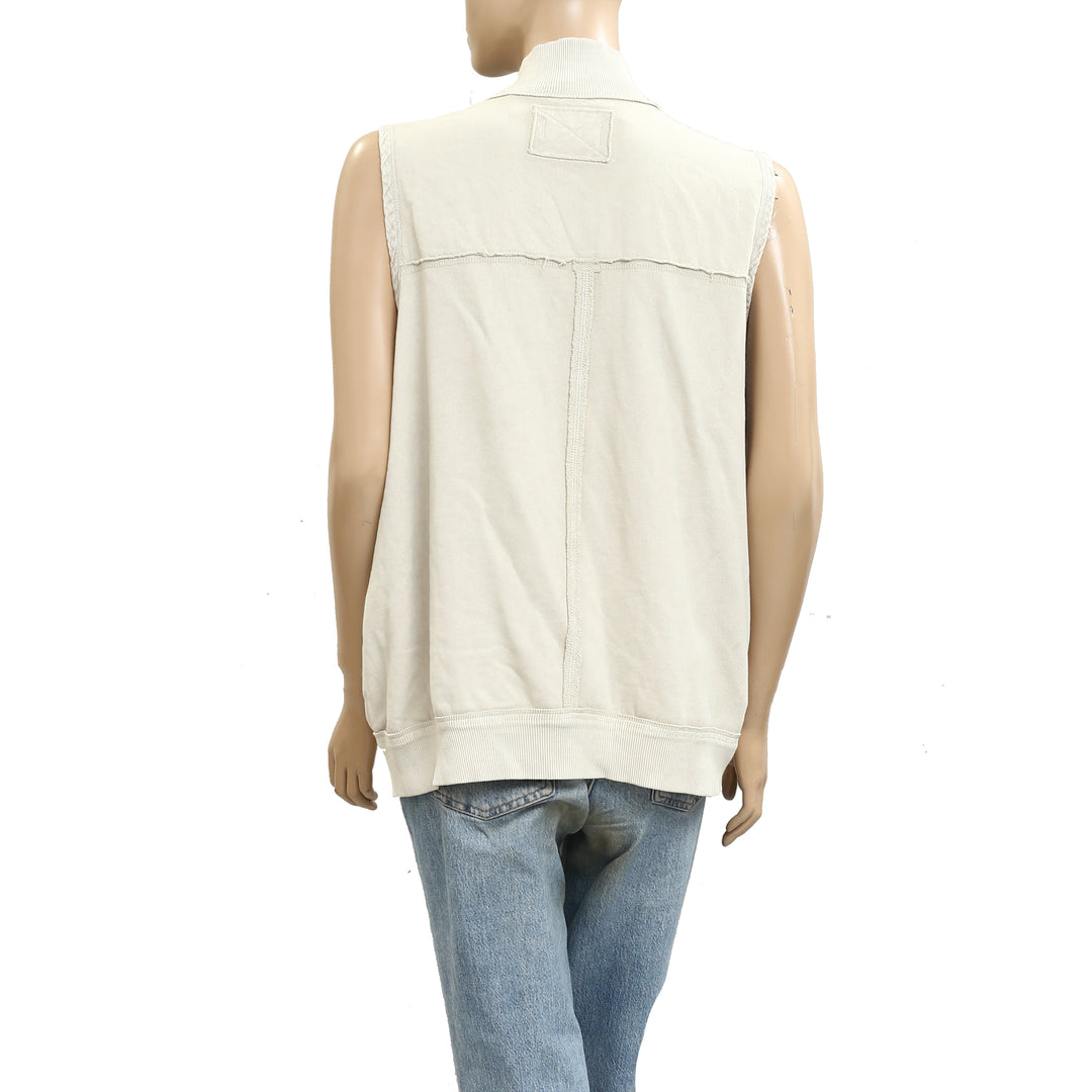 Free People We The Free Jeje Vest Blouse Top