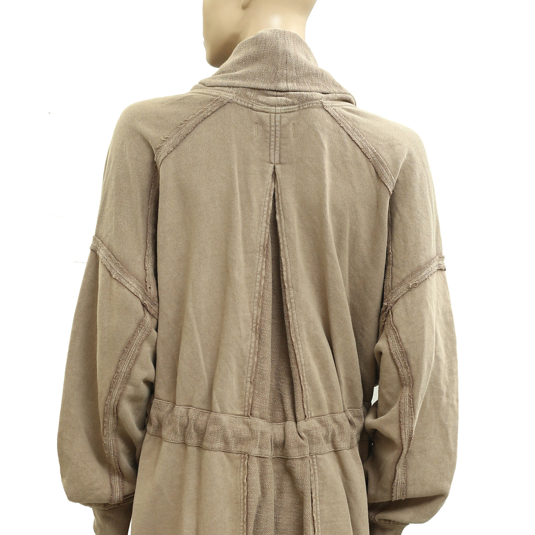 Free People Boothbay Sweatshirt Jacket Cardi Top