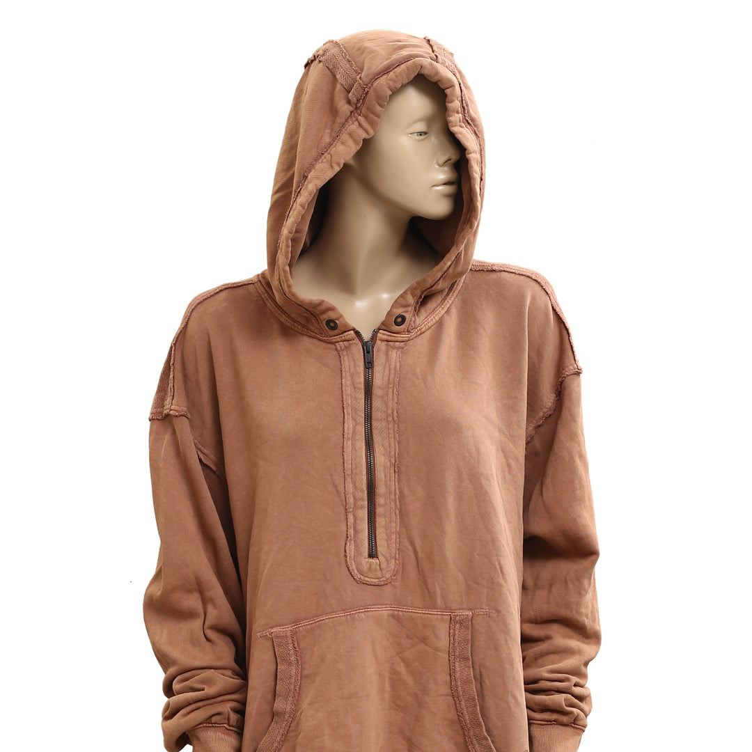 Free People North Sweatshirt Hoodie Tunic Top