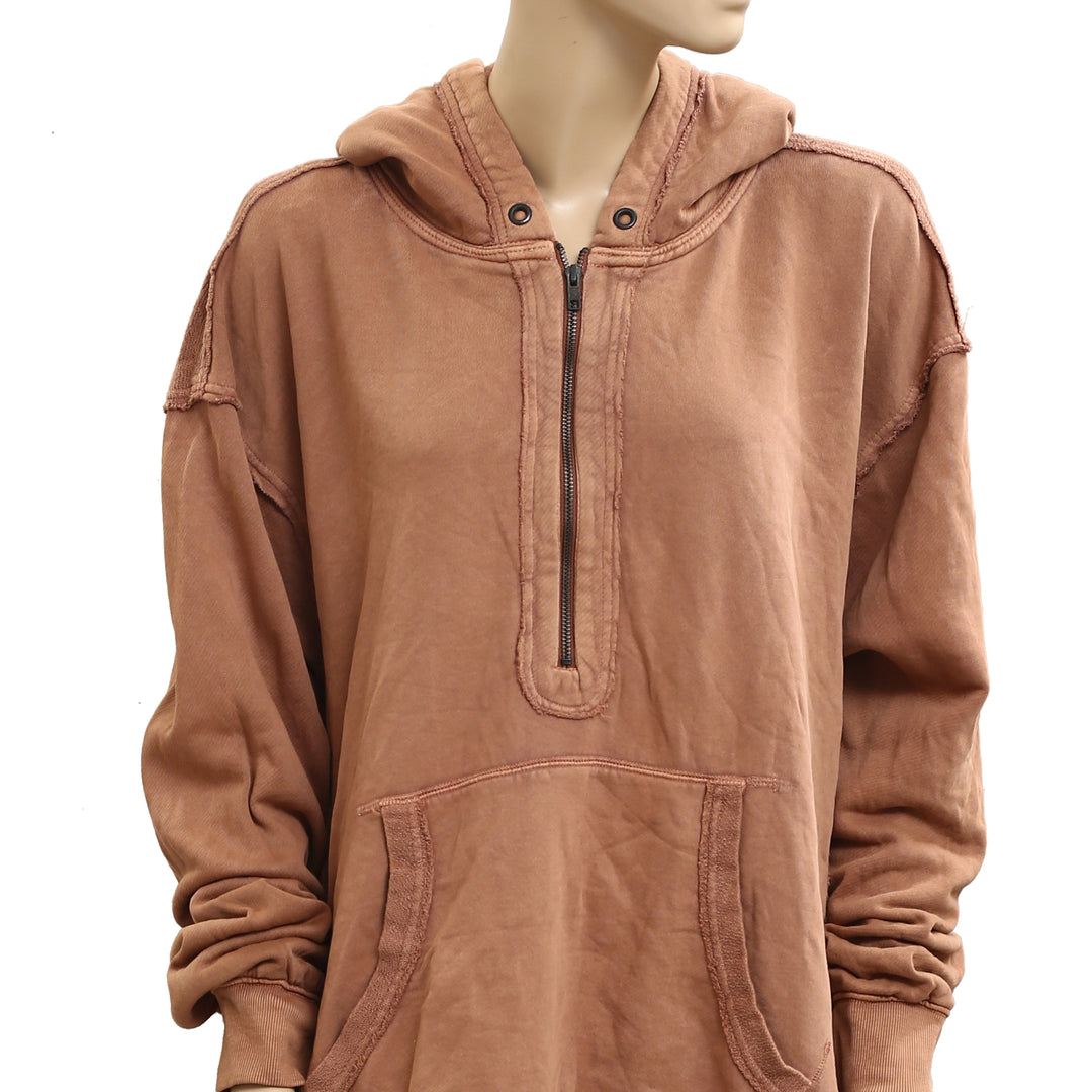 Free People North Sweatshirt Hoodie Tunic Top