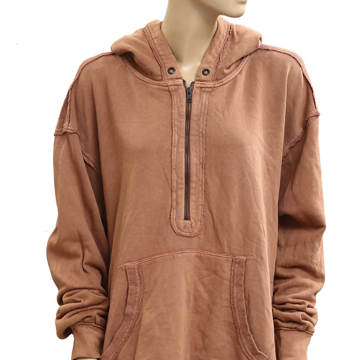 Free People North Sweatshirt Hoodie Tunic Top