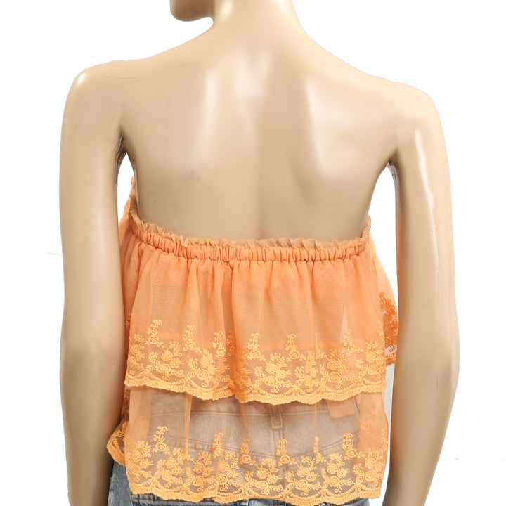 Free People Love You So Lace Tube Top