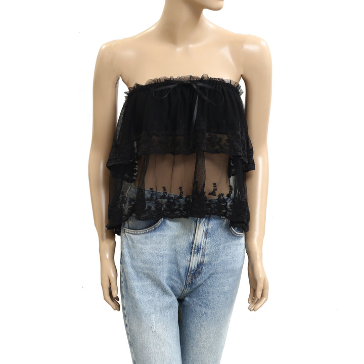 Free People Love You So Lace Tube Top