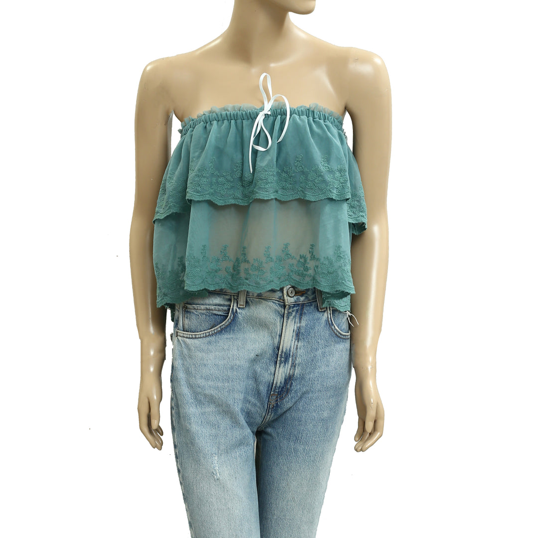 Free People Love You So Lace Tube Top