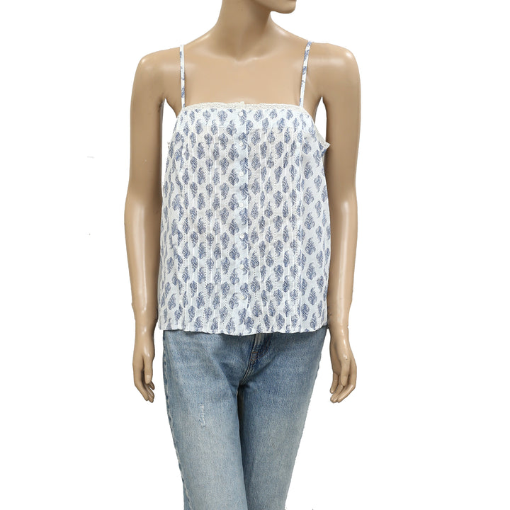 NILI LOTAN  Shelia Print Camisole Blouse Top