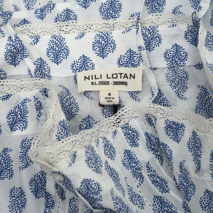 NILI LOTAN  Shelia Print Camisole Blouse Top