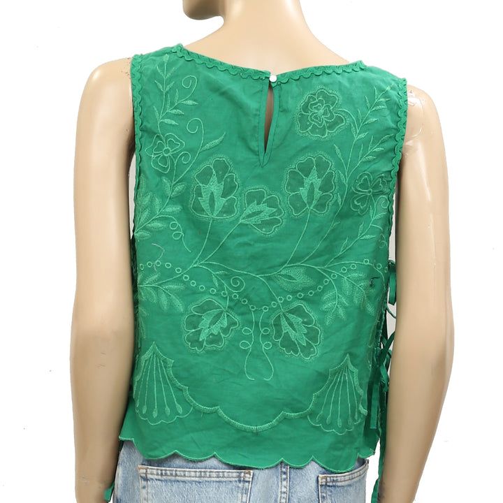 Free People Faded Gardens Tank Cropped Top