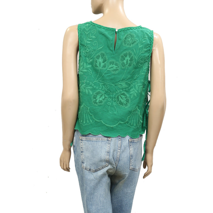 Free People Faded Gardens Tank Cropped Top