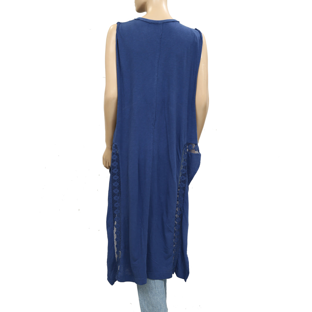 Willow Maxi Top by Free People in Blue, Size: S Willow Maxi Top by Free People in Blue, Size: S
