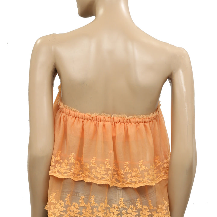 Free People Love You So Lace Tube Top