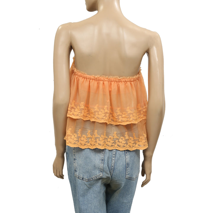 Free People Love You So Lace Tube Top