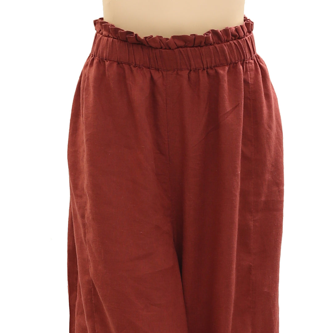 Free People Free-Est Wide-Leg Trousers Pants