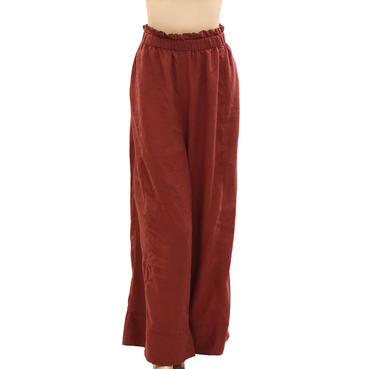Free People Free-Est Wide-Leg Trousers Pants