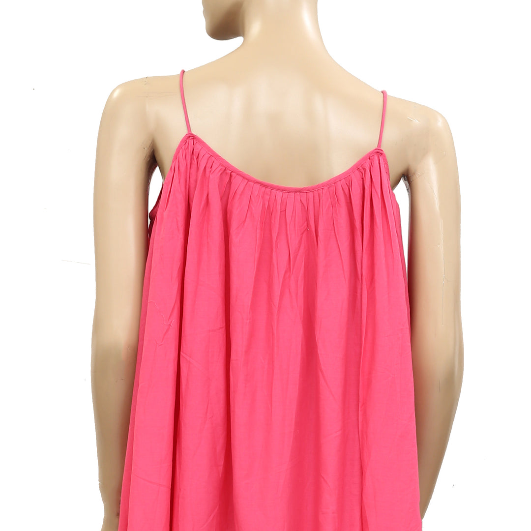 Rhode Resort Lea Pleated Solid Midi Dress