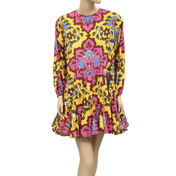 Rhode Resort Ella Cotton-Poplin Tunic Mini Dress