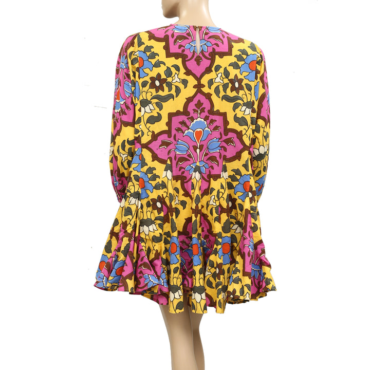 Rhode Resort Ella Cotton-Poplin Tunic Mini Dress
