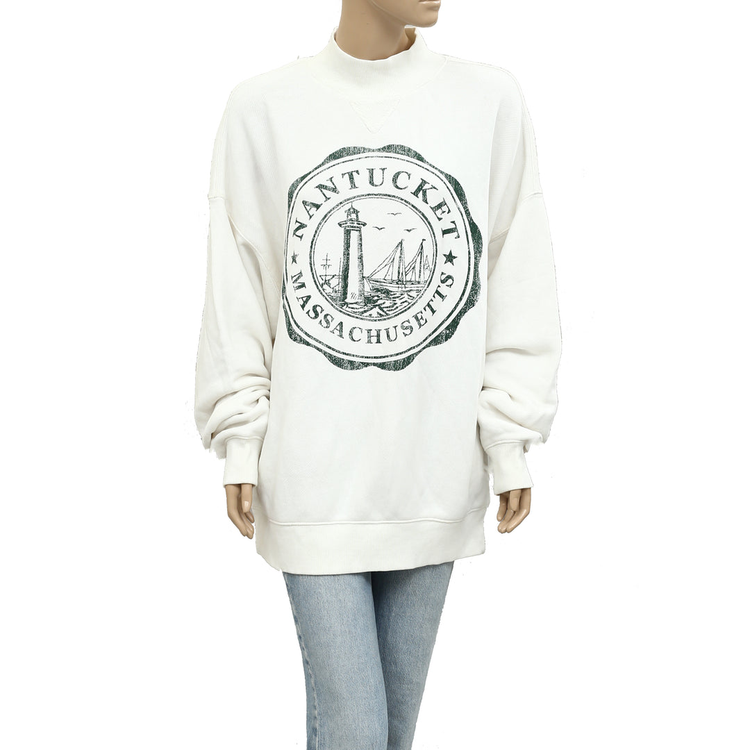 Free People Diana Sweatshirt Top