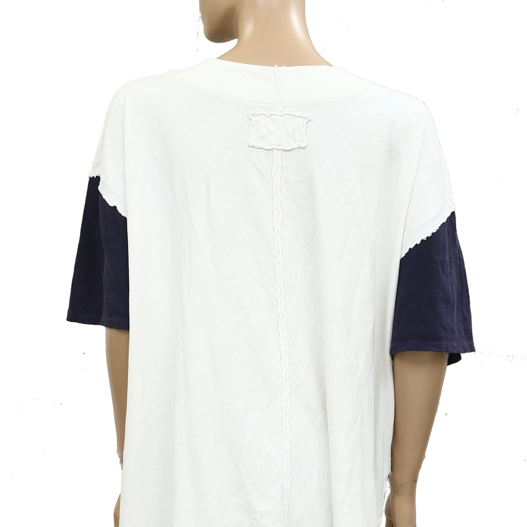 Free People We The Free Homerun Tee Shirt Top