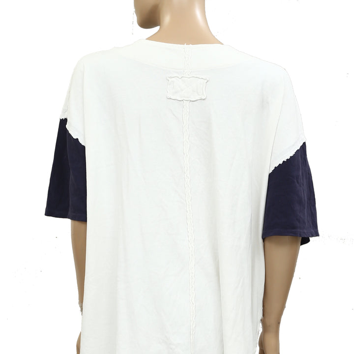 Free People We The Free Homerun Tee Shirt Top