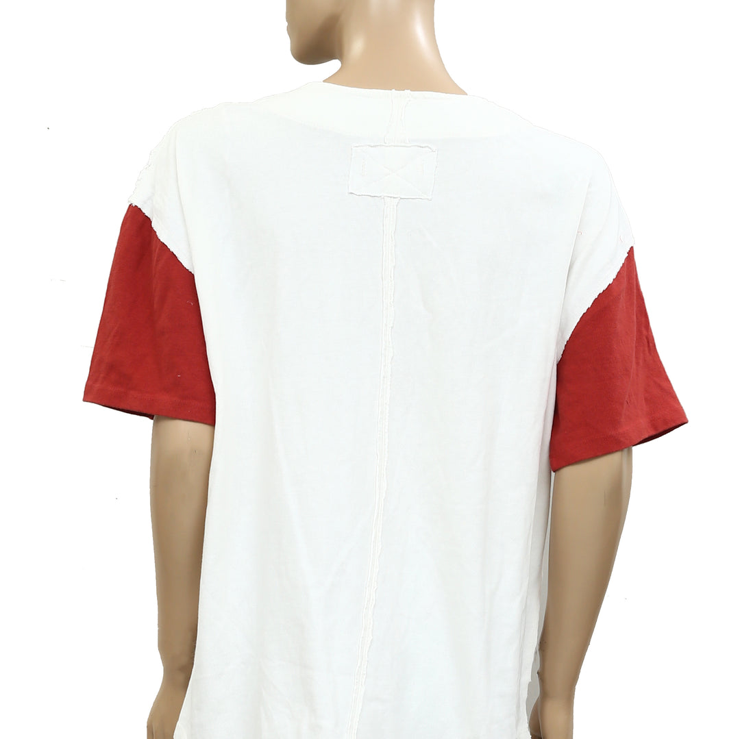 Free People We The Free Homerun Tee Shirt Top