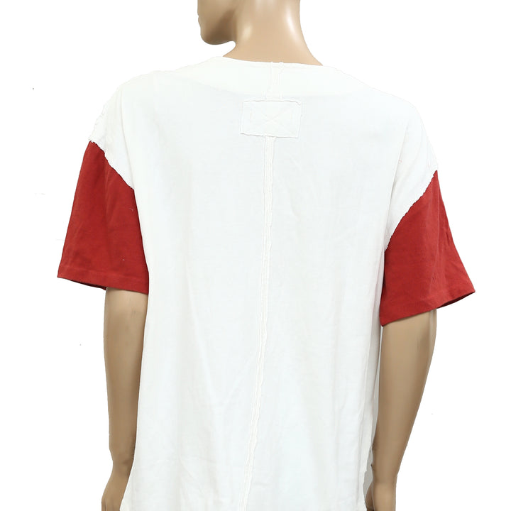 Free People We The Free Homerun Tee Shirt Top