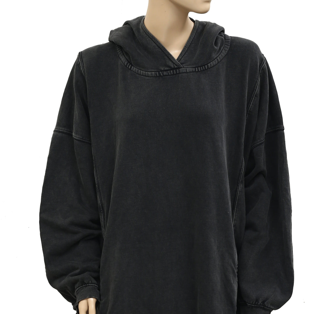 Free People We The Free Maxi Hoodie Sweatshirt Dress