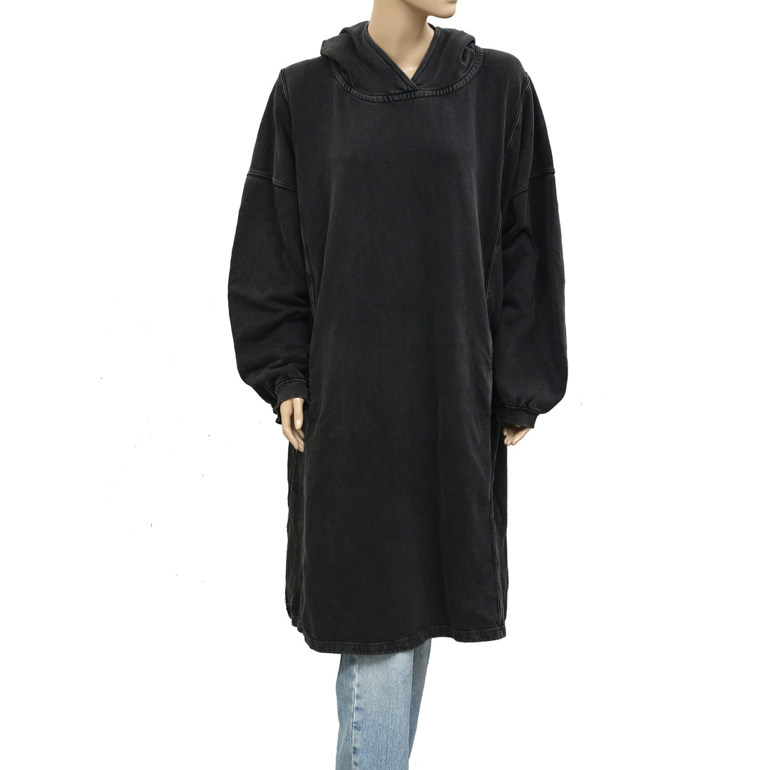 Free People We The Free Maxi Hoodie Sweatshirt Dress