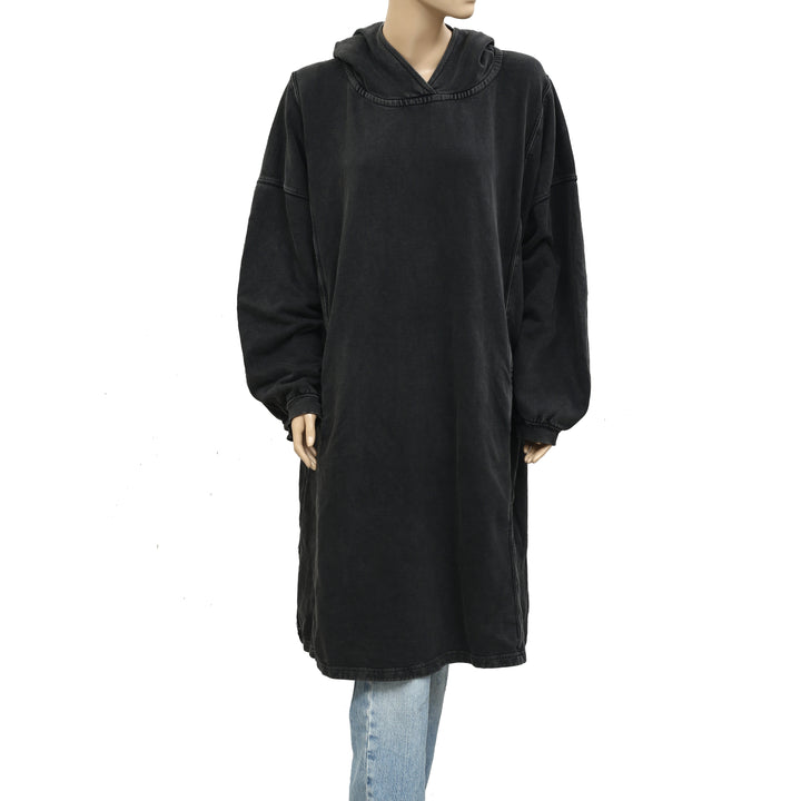 Free People We The Free Maxi Hoodie Sweatshirt Dress