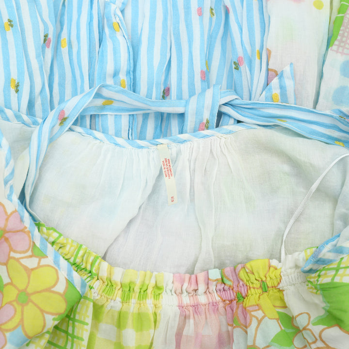 Free People Patched And Pretty Midi Dress