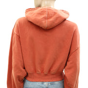 Free People We The Free Go To Hoodie Cropped Top S