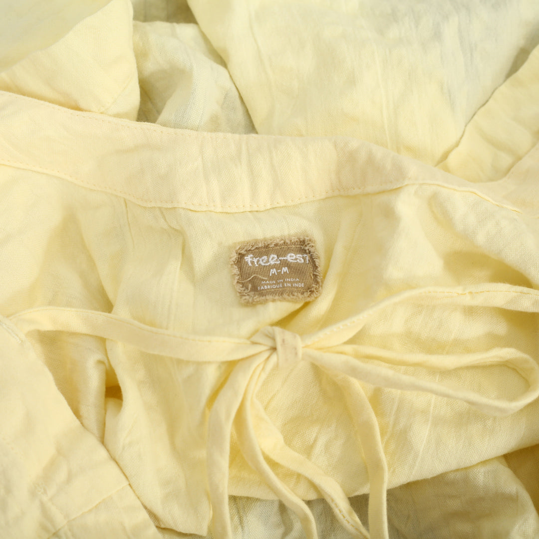 Free People Free-est Penny Seersucker Blouse Top