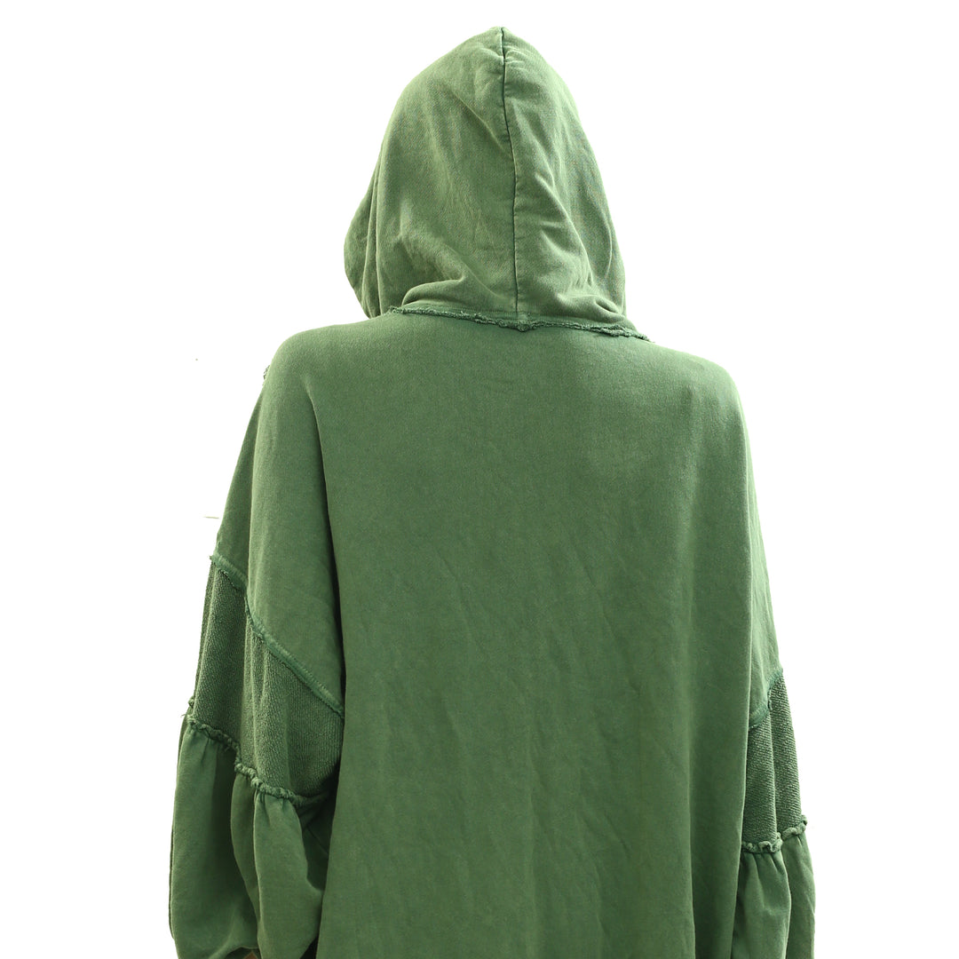 Free People Oversized Ribbed Sweatshirt Top