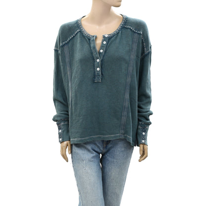 Free People We The Free Taylor Henley Tunic Top