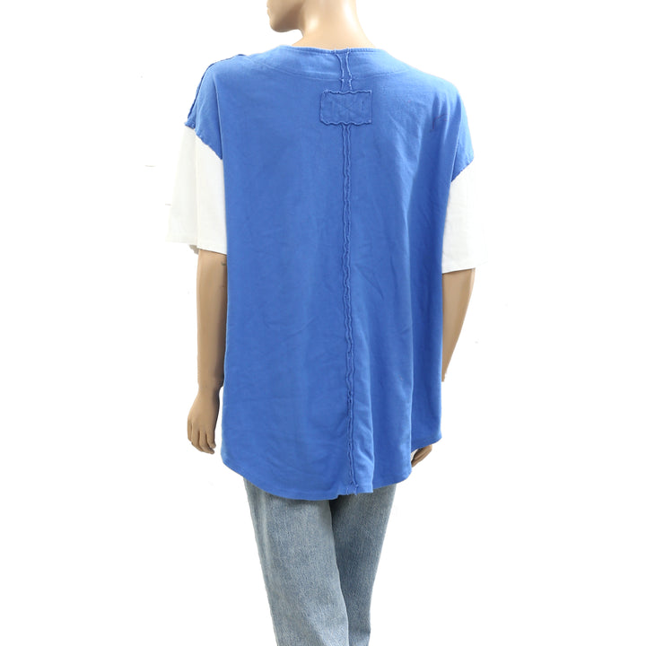 Free People We The Free Homerun Tee Shirt Top