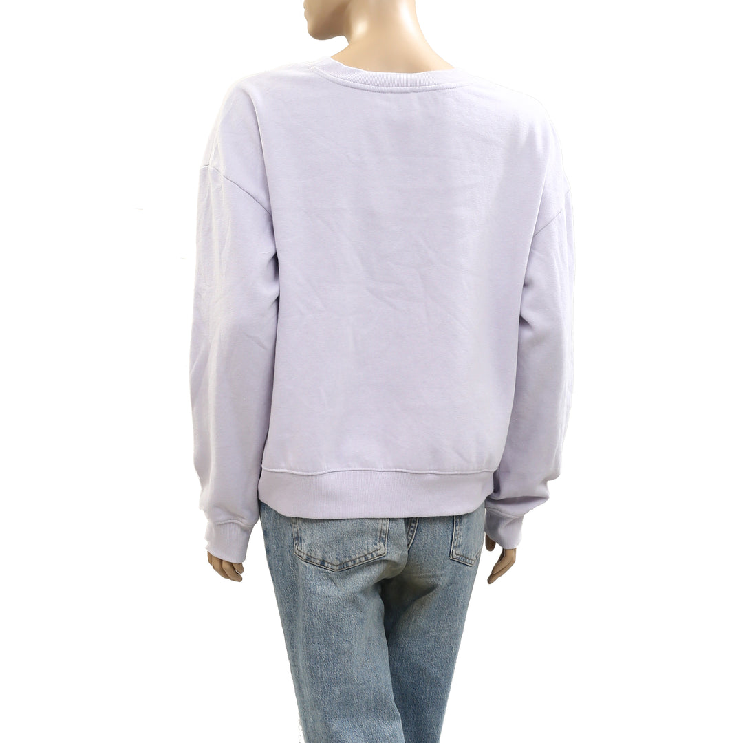 By Anthropologie Maeve Chiara Perano Heart Sweatshirt Top (Copy)