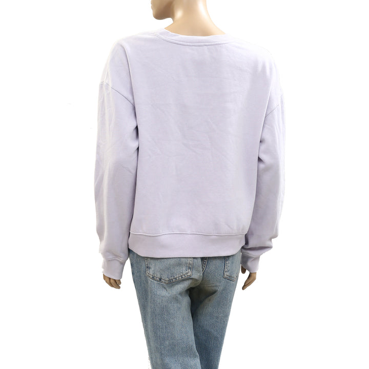 By Anthropologie Maeve Chiara Perano Heart Sweatshirt Top (Copy)