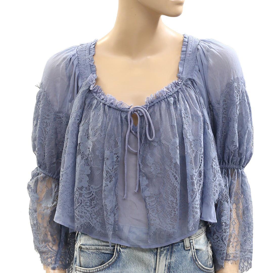 Free People Fairy Girl Blouse Top