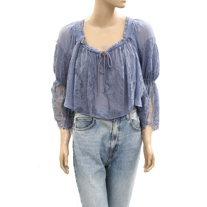 Free People Fairy Girl Blouse Top