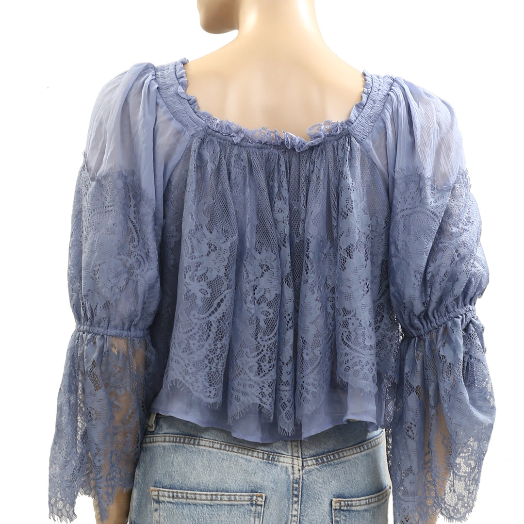 Free People Fairy Girl Blouse Top